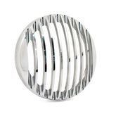 Headlight Grill 5 3/4", Polished Headlight Accessories Rough Crafts Default Title