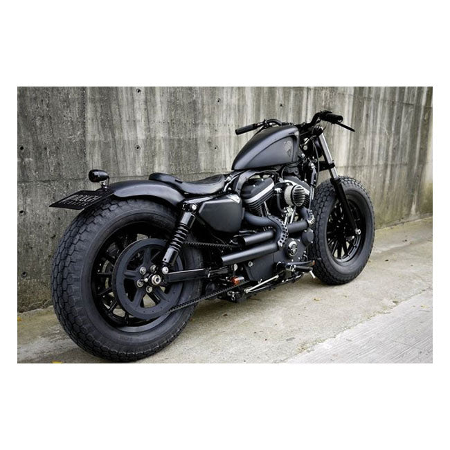 Iron Guerilla Rear Fender Kit, Black 04-22 XL Sportster Rear Fender Rough Crafts Default Title