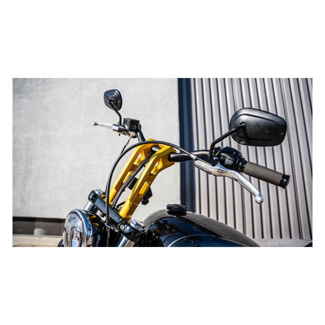 Performance Machine (Pm) Handlebar Assy Ex Wire Go Handlebars Performance Machine