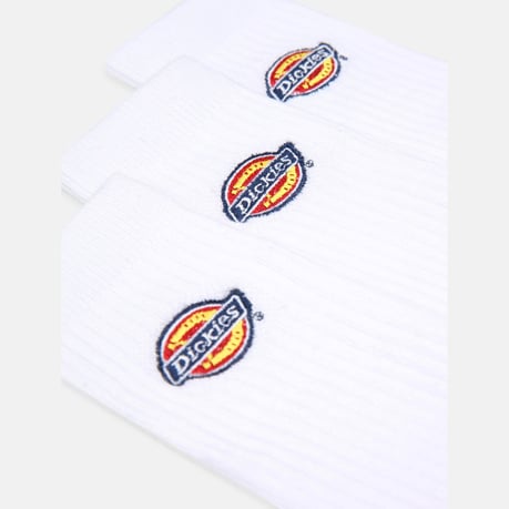 Dickies Valley Rove Socks, White Socks Dickies