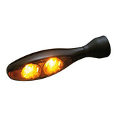 Kellermann. Micro 1000 Dark turn signal. Black. Front & rear Turn Signals Kellermann