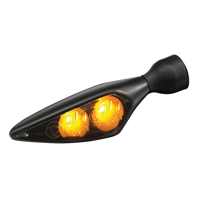 Kellermann, Micro Rhombus Dark turn signal. FL/RR Turn Signals Kellermann