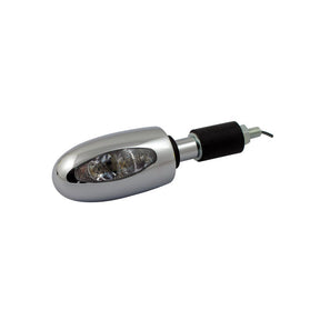 Kellermann, BL 1000 LED turn signal. Clear. Chrome brass Turn Signals Kellermann