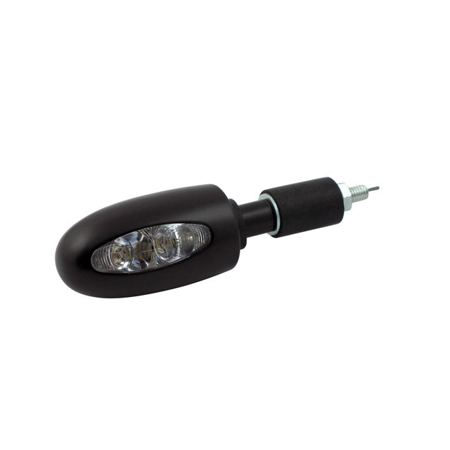 Kellermann, BL 1000 LED turn signal. Clear. Black brass Turn Signals Kellermann