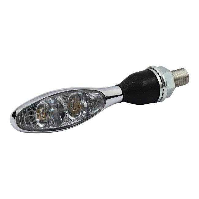 Kellermann. Micro 1000 Extreme turn signal. Chrome Turn Signals Kellermann