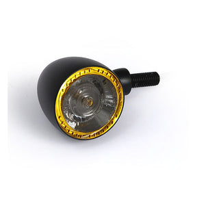 Kellermann, Bullet 1000 Position Light turn signal. Black Turn Signals Kellermann