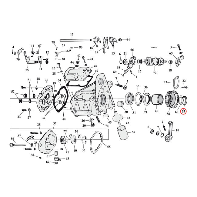 Nut, Transmission Pulley Transmission Parts Mcs