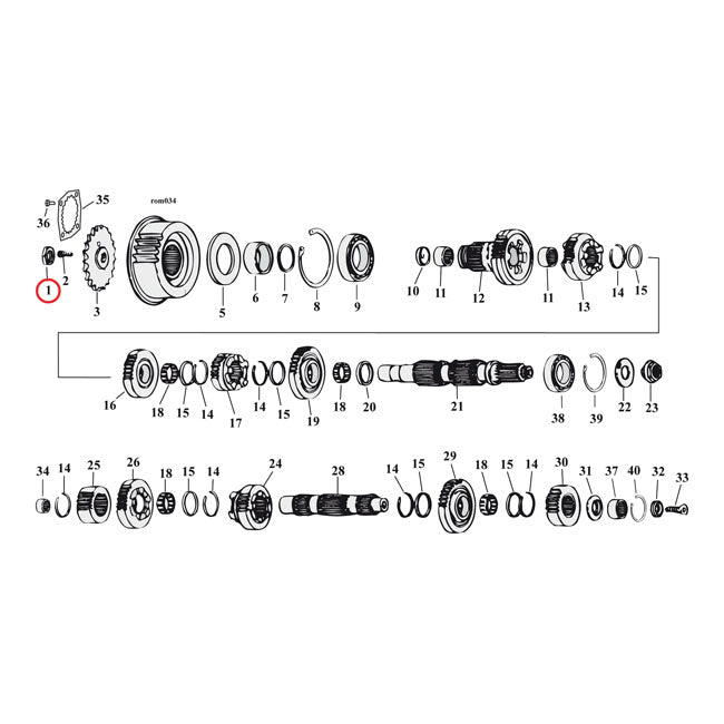 Nut, Transmission Pulley Transmission Parts Mcs