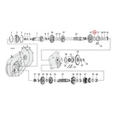 Thrust Washer, Transmission Mainshaft, Right Side .085" Transmission Parts Mcs