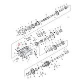 Bushing, Countershaft. Starter Side. +.005" Transmission Parts Mcs