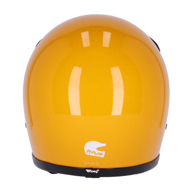 Roeg Peruna 2.0 Sunset Helmet Gloss Yellow Helmets Roeg