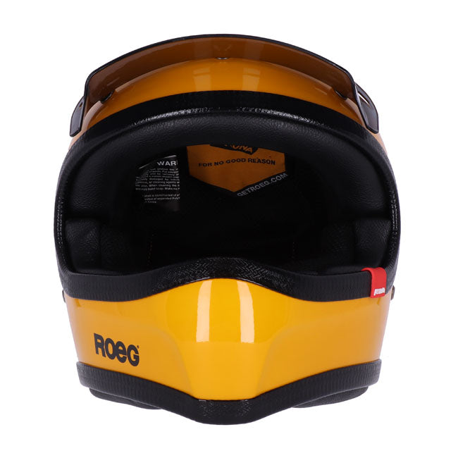 Roeg Peruna 2.0 Sunset Helmet Gloss Yellow Helmets Roeg
