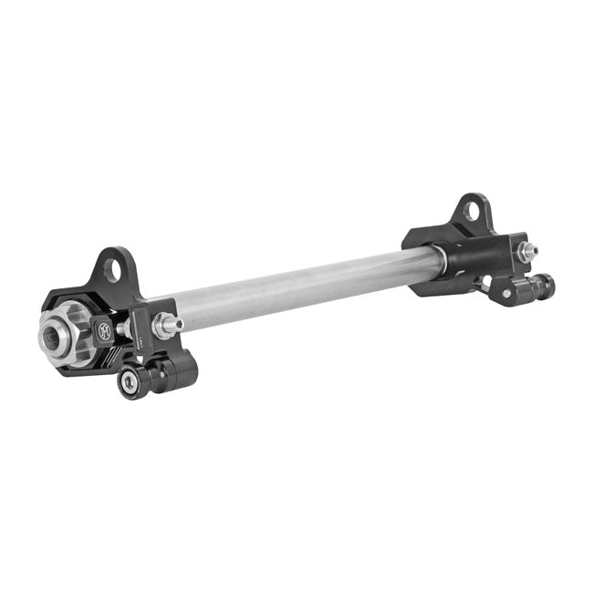 Performance Machine (Pm) Axle Adjuster Kit Blk Wheel Axles Adjusters Performance Machine