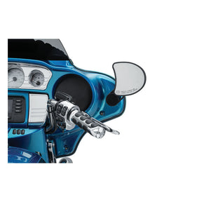 Kuryakyn, Batwing adjustable drop mirror mount. Black Mirrors Adapters Kuryakyn