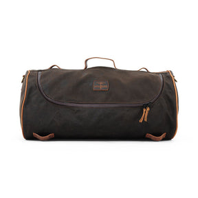 Long Ride, Roll Bag Waxed Cotton Wide. Khaki Wax Tool & Fork Bags Longride