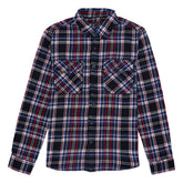 13 1/2 Woodland check shirt navy/red SHIRTS 13 And A Half Company