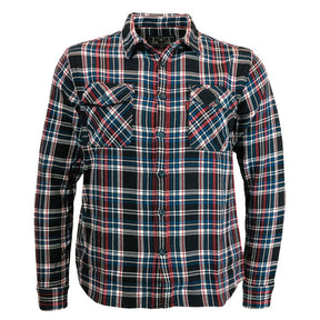13 1/2 Woodland Check Shirt, Navy/Red Shirt 13 And A Half Company
