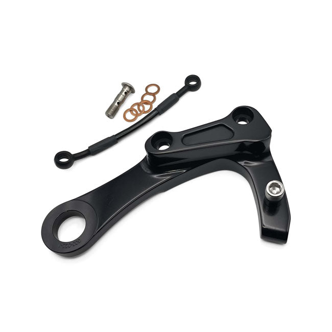 Arlen Ness Rear Brake Caliper Bracket Kit - 18+ Softail Brake Caliper Brackets Arlen Ness