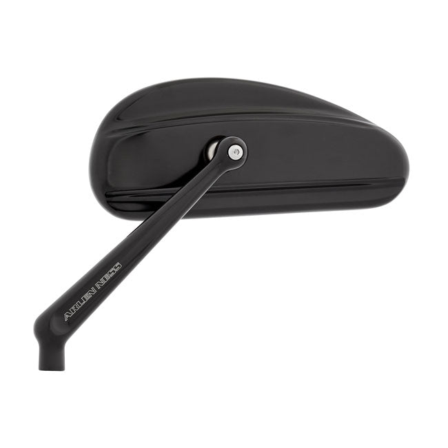 Downdraft Forged Mirrors, Black Mirrors Arlen Ness