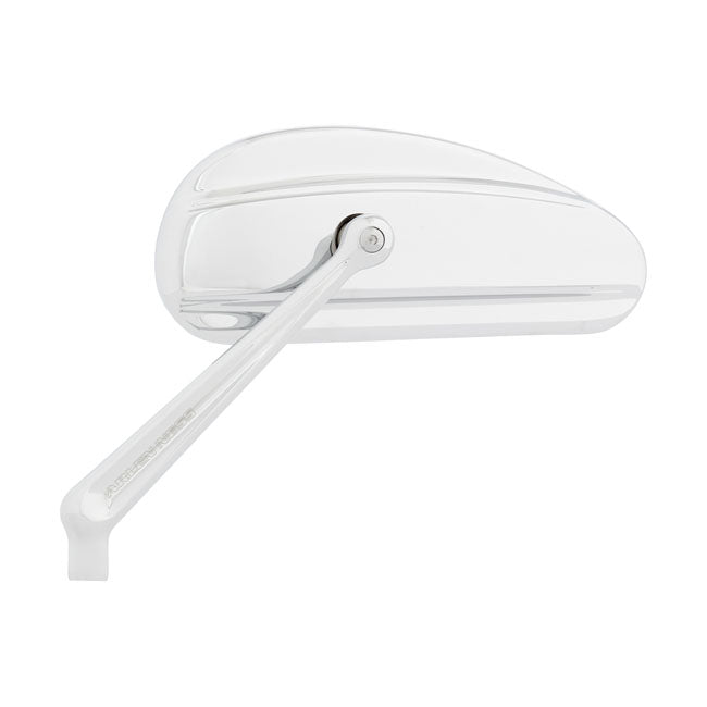 Downdraft Forged Mirrors, Chrome Mirrors Arlen Ness