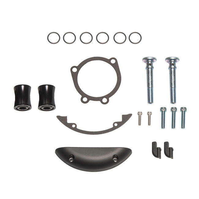 Arlen Ness Replacement Hardware Kits: Inverted / Method® / Clear Tear™ / Sidekick, Black - 00-17 Twin Cam Aircleaner Hardware Arlen Ness