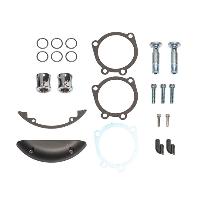 Arlen Ness Replacement Hardware Kits: Inverted / Method® / Clear Tear™ / Sidekick, Chrome - 91+ XL sportster Aircleaner Hardware Arlen Ness