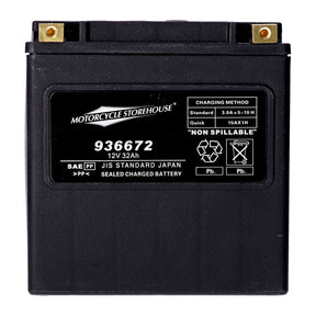 Mcs, Standard Series Agm Sealed Battery. 12v, 32ah. 450cca Batteries Mcs