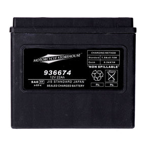 Mcs, Standard Series Agm Sealed Battery. 12v, 22ah. 325cca Batteries Mcs