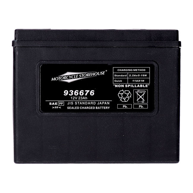 Mcs, Standard Series Agm Sealed Battery. 12v, 23ah. 360cca Batteries Mcs