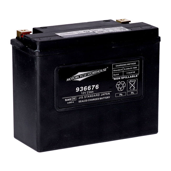 Mcs, Standard Series Agm Sealed Battery. 12v, 23ah. 360cca Batteries Mcs
