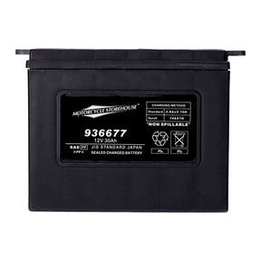 Mcs, Standard Series Agm Sealed Battery. 12v, 30ah. 370cca Batteries Mcs