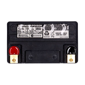 Mcs, Standard Series Agm Sealed Battery. 12v, 14ah. 240cca Batteries Mcs