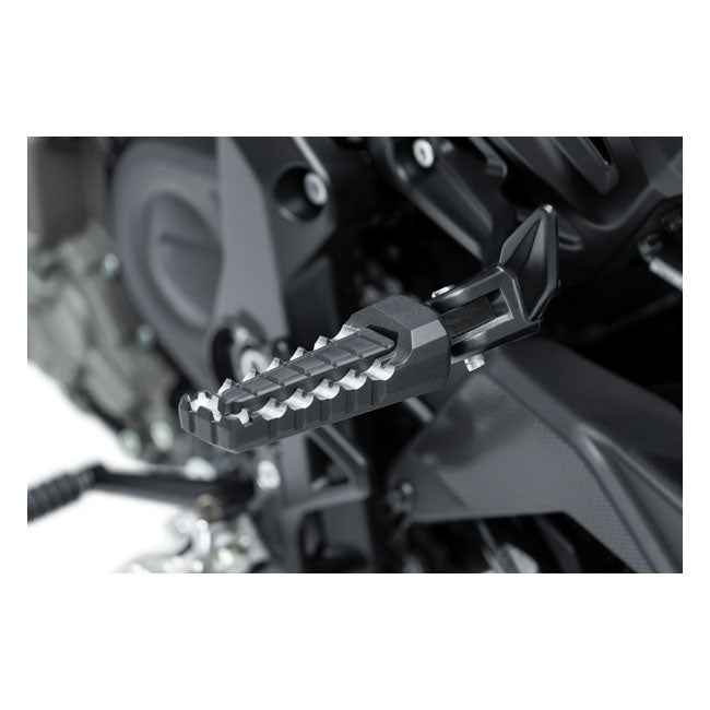 Kuryakyn, Splined peg adapters rear. Satin black Footpegs Mounts Kuryakyn
