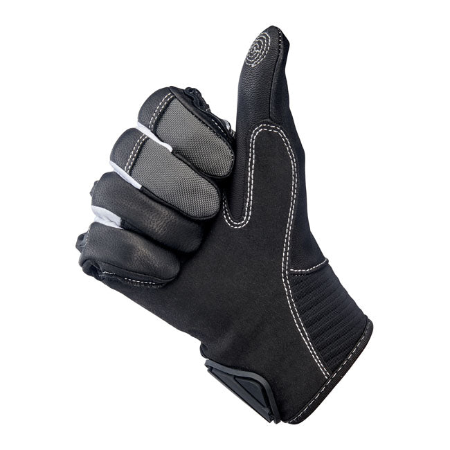 Biltwell Bridgeport gloves gray/black GLOVES Biltwell
