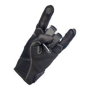 Biltwell Bridgeport gloves gray/black GLOVES Biltwell