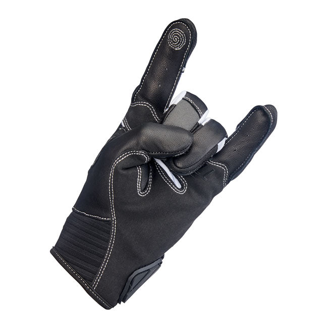 Biltwell Bridgeport gloves gray/black GLOVES Biltwell