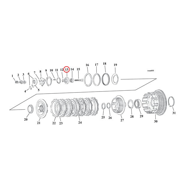 Bearing Guide, Clutch Clutch Misc Mcs