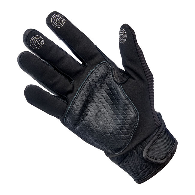 Biltwell Baja Gloves, Black Out Gloves Biltwell