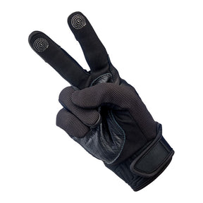 Biltwell Baja Gloves, Black Out Gloves Biltwell