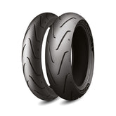 Michelin, front tire 120/70 ZR17 Scorcher Sport TL 58W Tires Michelin