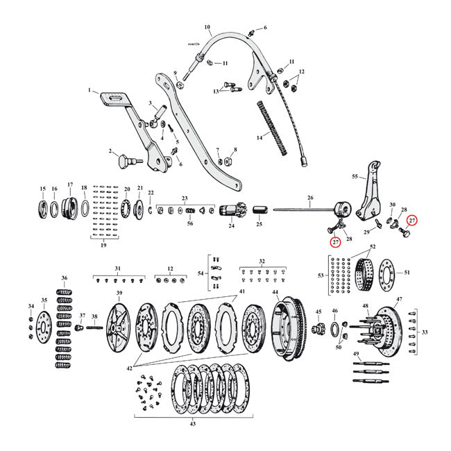 Screw, Clutch Release Lever Clutch Misc Samwel