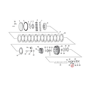 Spring, Worm Lever Clutch/Shifter Pawl Transmission Transmission Misc Mcs