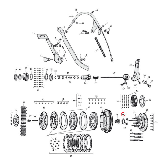 Lockwasher, Clutch Nut Clutch Misc Mcs