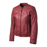 Roland Sands Argonne 74 female jacket merlot Jackets Female Roland Sands Design