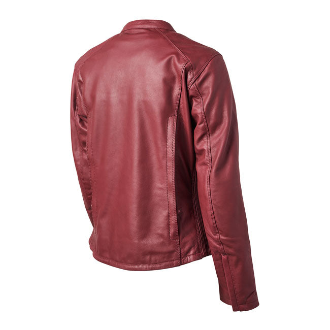 Roland Sands Argonne 74 female jacket merlot Jackets Female Roland Sands Design