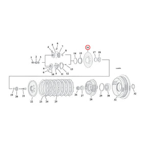 Barnett H/D Cltch Sprng90 99 Bt/Xl Clutch Springs Barnett