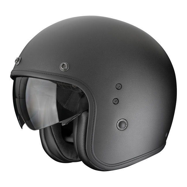 Scorpion Belfast Evo solid helmet matte black Helmets Scorpion