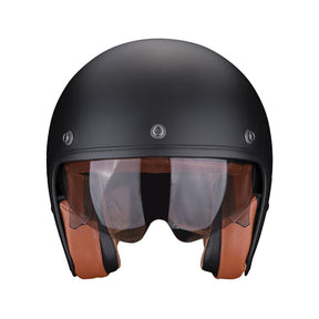 Scorpion Belfast Evo Luxe helmet matte black Helmets Scorpion
