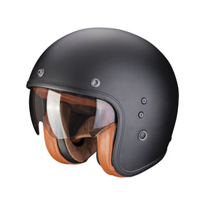 Scorpion Belfast Evo Luxe helmet matte black Helmets Scorpion