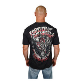 Lethal Threat Forever Two Wheels T Shirt Black T-Shirt Lethal Threat